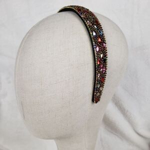 Elegant Multicolor Beaded Headband